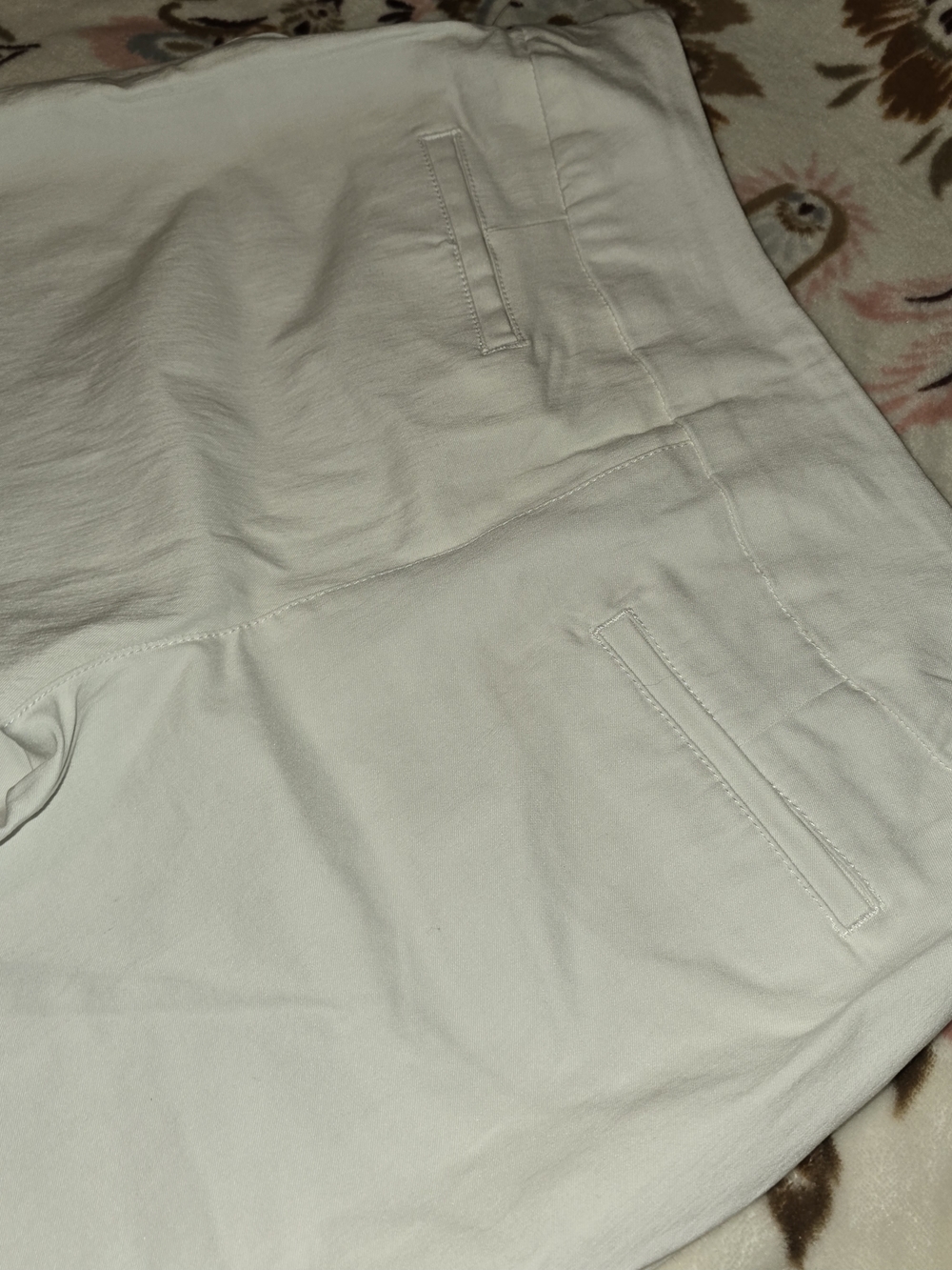 NWT Kim ROGERS 6 PETITE belk White Women's Stretch Bermuda Shorts - Picture 5 of 9